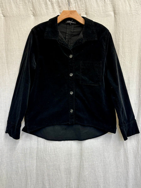 Cotton Mini Cord Crop Jacket