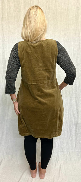 Soft Cotton Velvet Pocket Jumper (Other color available)