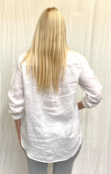 Hanky Linen Oxford Shirt (Other color available)