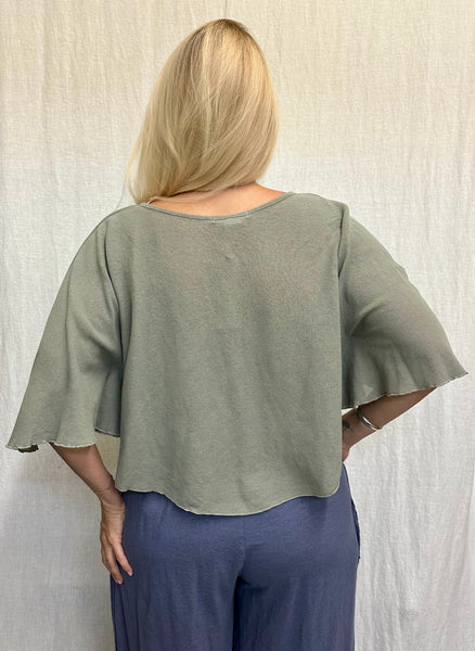 Cotton Tulle Caplet (Other color available)