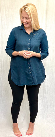 Combo Linen Easy Shirt