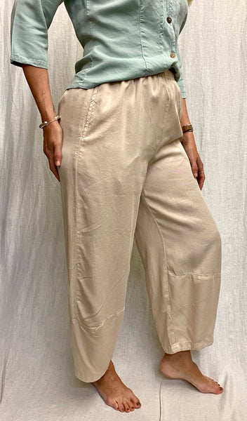 Solid Tencel Lantern Pant (Other color available)