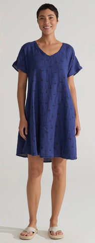 denim buttoned dress molly button dress // denim *zoco exclusive* xxxlarge