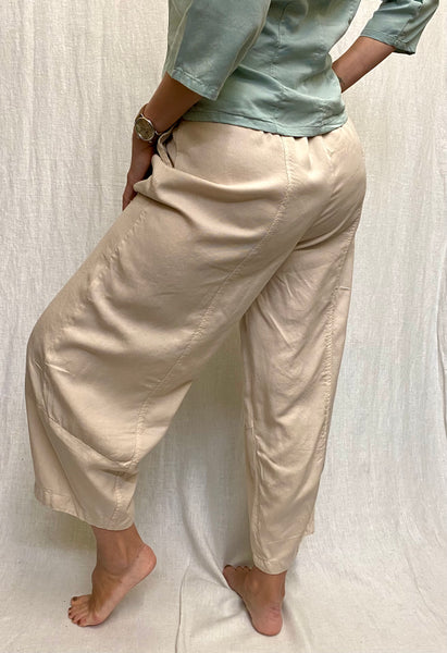 Solid Tencel Lantern Pant (Other color available)