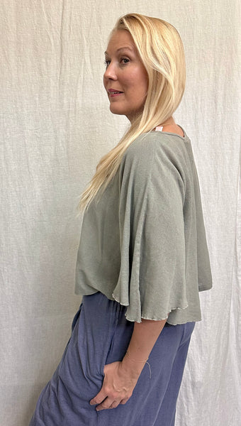 Cotton Tulle Caplet (Other color available)