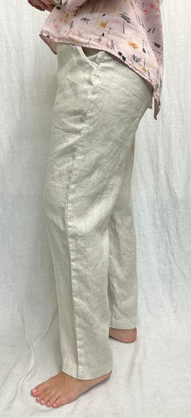 Linen Button Trouser (Other color available)