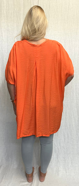 Rayon Parachute One Size Pleat Top (More colors available)