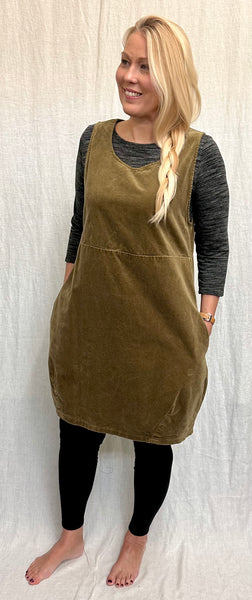 Soft Cotton Velvet Pocket Jumper (Other color available)