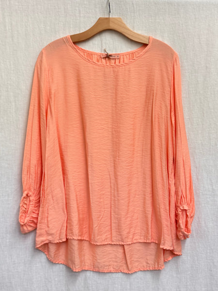 Rayon Parachute Balloon Sleeve Top (New color!)