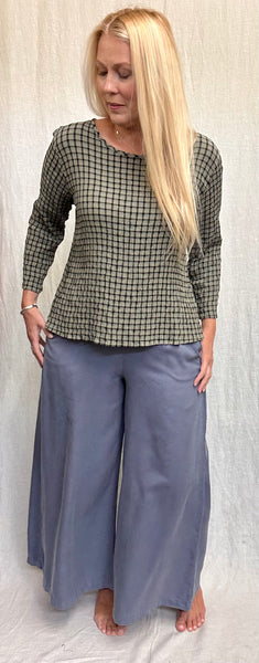 Tencel Wide Leg Pant (Other color available)