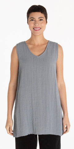 Rayon Fall Parachute Side Slit Tank