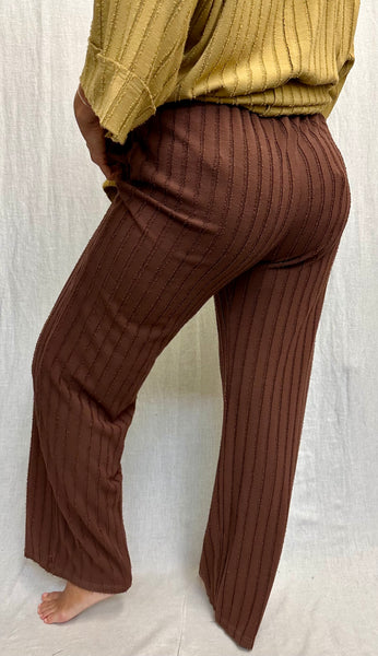 Viscose Stripe Easy Pocket Pant (Other color available)