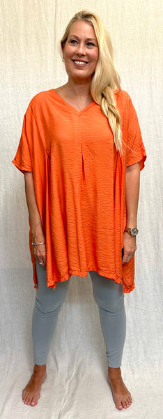 Rayon Parachute One Size Pleat Top (More colors available)