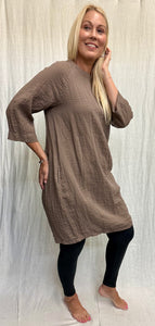 Rayon Fall Parachute Raglan Dress (More colors available)