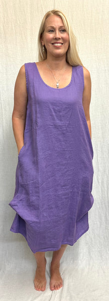 Hanky Linen Tie Dress (New colors!)