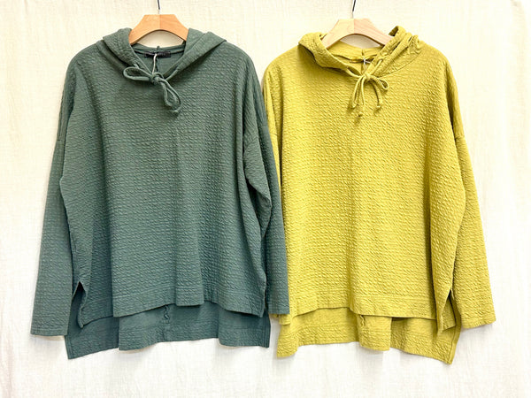 Cotton Pucker Double Cloth Sweatshirt (Other colors available)