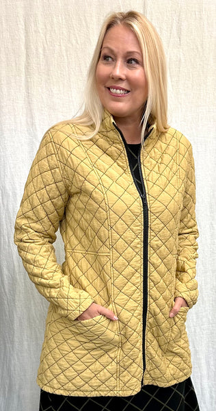Quilted Parachute Zip Jacket (Other color available)