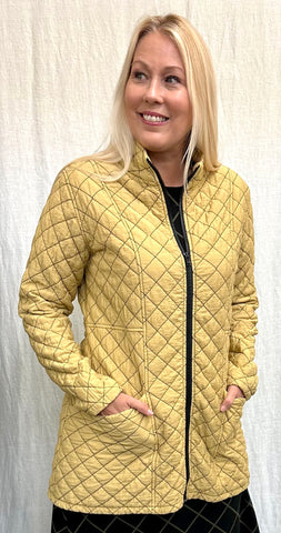 Quilted Parachute Zip Jacket (Other color available)