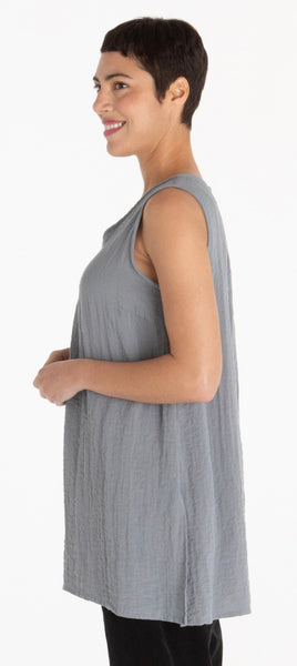 Rayon Fall Parachute Side Slit Tank